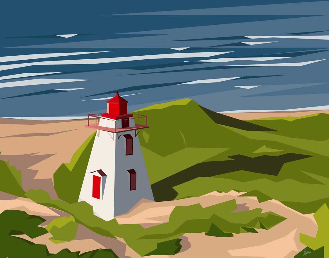 St Peter's Lighthouse 2026 Edition by artist Rob Shaw